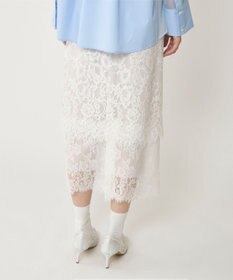GRACE CONTINENTAL レースレイヤードスカート
