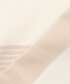 23区 L 【洗える】コットンポリエステルストレッチ ショート ニット