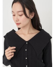 earth music&ecology ２ｗａｙビッグカラーニットプルオーバー