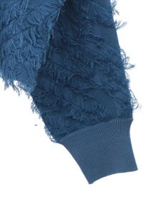 Green Parks フリンジニットカーディガン