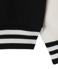 WEGO 【ユニセックス着用ITEM/MLサイズ展開】サガラワッペンスウェットスタジャン