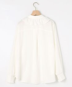 組曲 L フリルカラーレイヤード ブラウス
