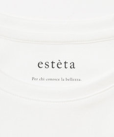 23区 【エステータ】スーピマコットン プレミアムジャージー ノースリーブTシャツ