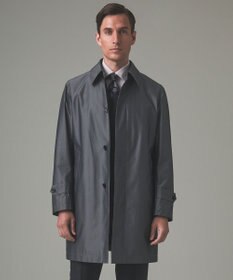 GOTAIRIKU 【防水/軽量/シワになりにくい】ラスタードビーメモリーラミネーションコート_ ステンカラー(24年モデル)