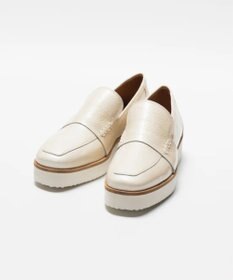 BONTRE 【BONTRE/ボントレ】スクエアトゥ厚底コインローファー/11051-OA