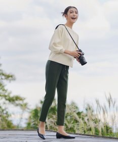 Tiaclasse 【安田美沙子さん着用・新色追加・洗える】ボリュームパフスリーブニット