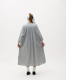 LENO LIGHT HICKORY ONE PIECE / ヒッコリーシャツワンピース