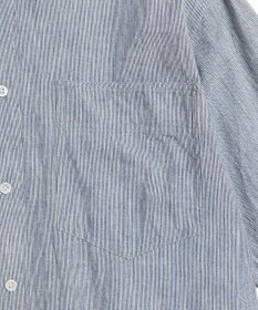 LENO LIGHT HICKORY ONE PIECE / ヒッコリーシャツワンピース