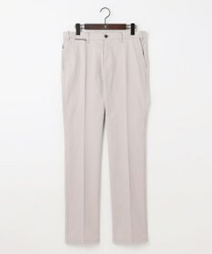 JOSEPH ABBOUD 【ウエストも伸びる！オーガニックコットン使用・25AW】トリコチンストレッチ パンツ ライトグレー系