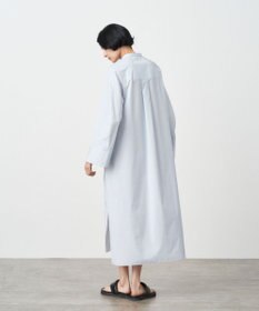 ATON GIZA STRIPE | バンドカラードレス