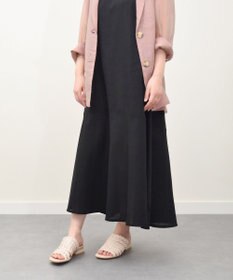 INTER-CHAUSSURES 【ANGEL ALARCON】ローヒールラフィアサンダル