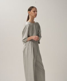 ATON SILK TROPICAL | ウォッシュドTシャツ