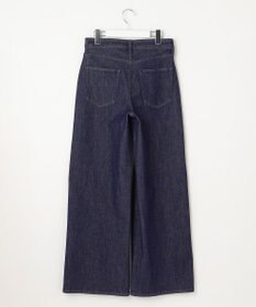 自由区 L 【洗える】ウスカルデニムバギー パンツ