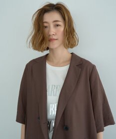 YECCA VECCA ハーフスリーブライトジャケット