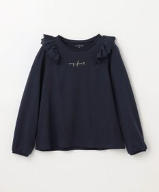 ANY KIDS 肩レース長袖Tシャツ