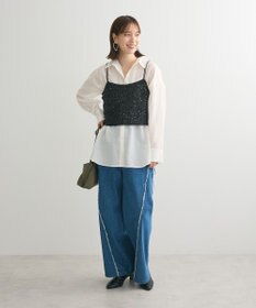 Green Parks スパンコールキャミビスチェ