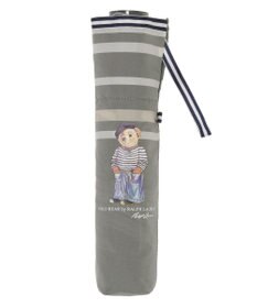 MOONBAT 【大きめ/軽量】POLO RALPH LAUREN （ポロ ラルフローレン）折りたたみ傘 FRENCH BEAR 55cm
