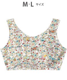 tsumori chisato SLEEP ツモリチサト ナイトアップブラ ベア天竺素材(身生地) 3Lまで対応 大きいサイズ ノンワイヤー ナイトブラ レディース UBX563 /ワコール