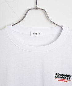 WEGO アウトステッチグラフィックショートT