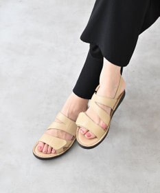 Pointer 本革 甲幅調整 マジックテープ付きサンダル