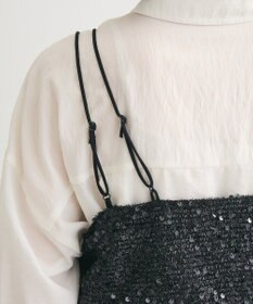 Green Parks スパンコールキャミビスチェ