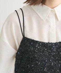 Green Parks スパンコールキャミビスチェ