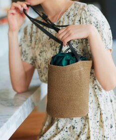 Tiaclasse シリンダーかごショルダーバッグ