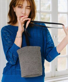 Tiaclasse シリンダーかごショルダーバッグ