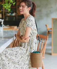 Tiaclasse シリンダーかごショルダーバッグ