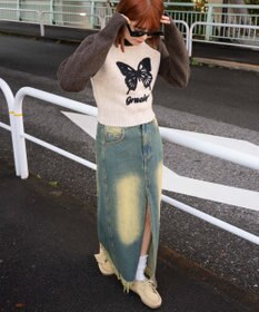 WEGO フラッフィーラグランちびニット