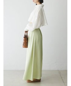 Green Parks AnriettMusee サテンナロースカート