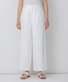 自由区 【接触冷感・吸水速乾・UVカット】パーフェクトパンツ ワイド