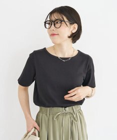Green Parks 【適ON】５分袖リブプルオーバー