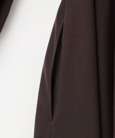 自由区 【洗える】ボリュームスリーブシャツ ドレス