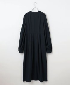 #Newans 【セレモニーにも】〈亀恭子さんコラボ〉ボリュームスリーブロングワンピース