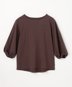 ANY 【WEB限定】シルケットスムースツイストスリーブカットソー