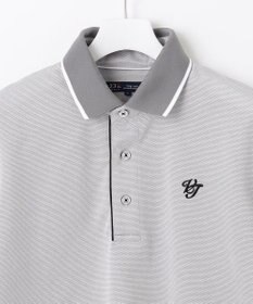 23区GOLF 人気NO.1ポロ【MEN】ピラミッドカノコ 半袖ポロシャツ