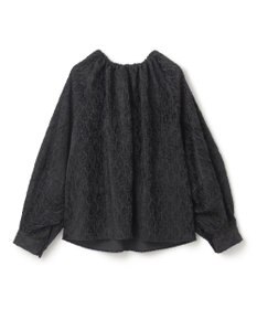 BEIGE， 【洗える】CROISETTE / ジャカードブラウス