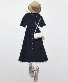 ANY SIS 【洗える】サイドプリーツフレア ワンピース