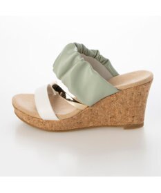 MODE ET JACOMO <carino>ギャザーサンダル