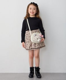 ANY KIDS 襟リボンカットソー