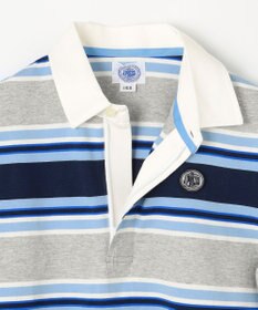 J.PRESS KIDS 【140-170cm】マルチボーダー 半袖ポロシャツ