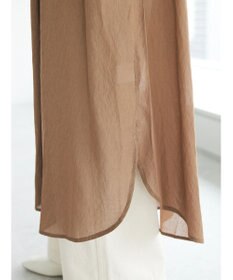 CRAFT STANDARD BOUTIQUE ウ゛ィンテージボイル袖シャーリングワンピース