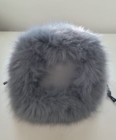 Tiaclasse フェイクファー巾着バック