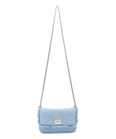 23区 【先行予約】デニムフリンジ ショルダーバッグ