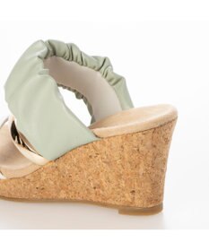 MODE ET JACOMO <carino>ギャザーサンダル