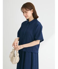 Green Parks BEST PRICE 表面カット衿付シャツ