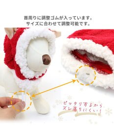 犬 帽子 クリスマス サンタ 【小型犬】 もこもこ / PET PARADISE