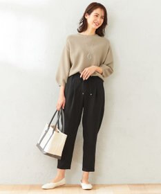 ANY 【接触冷感・UVケア】イージーケア美脚 パンツ