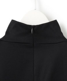 ICB 【洗える】リバーストレッチジャージー ハイネックプルオーバー